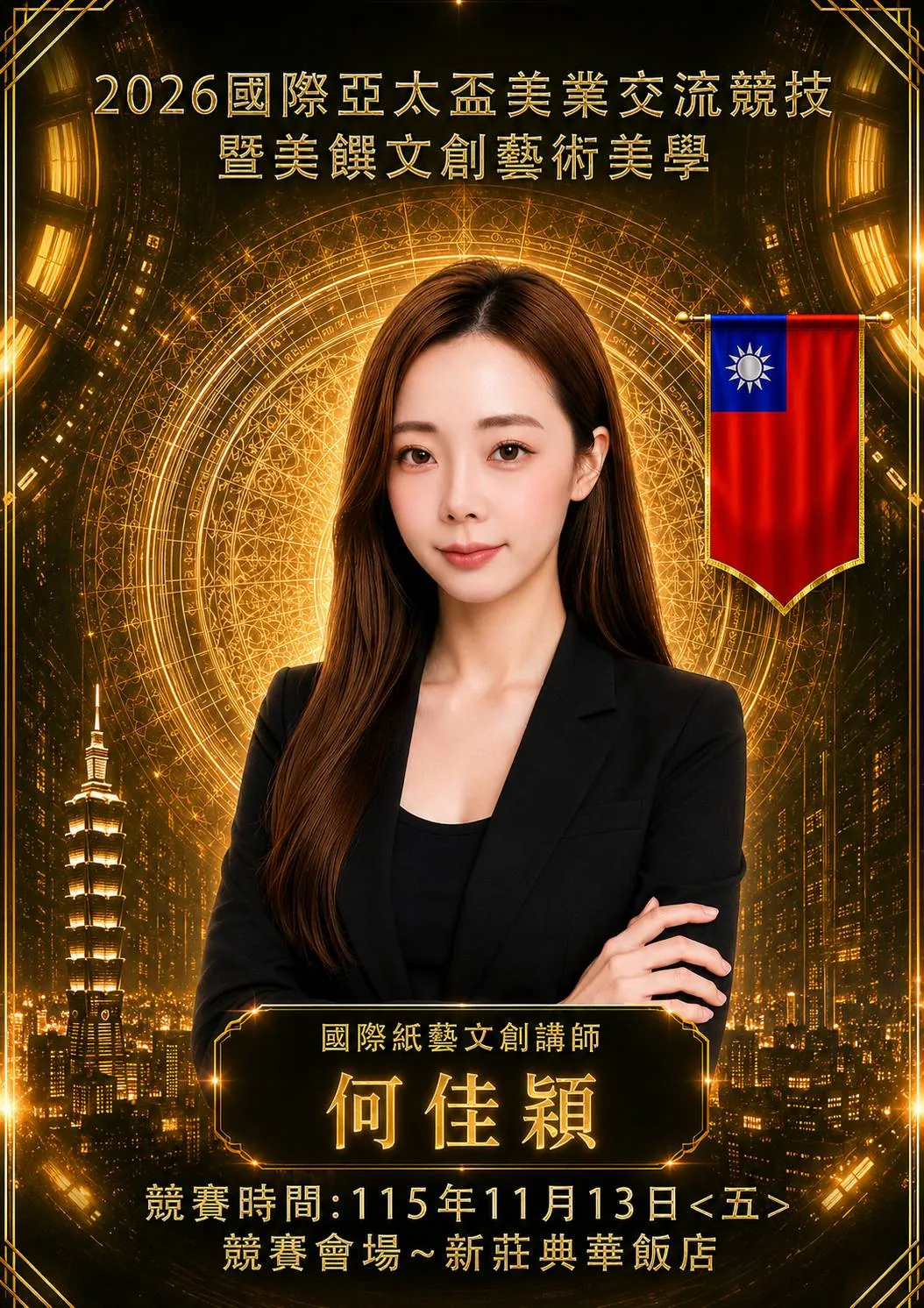 國際紙藝文創講師何佳穎